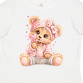 thumbnail image 4 of Inktastic Cute Pink Teddy Bear Boys or Girls Toddler T-Shirt, 4 of 5