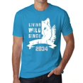 thumbnail image 1 of Men's Graphic T-Shirt Living Wild Since 2034, 1 of 7