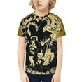 thumbnail image 4 of Bendy And The Ink Machine Boys Girls 3d Graphic Printed T-Shirt Crewneck Short Sleeve Tees, 4 of 7