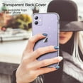 thumbnail image 5 of JETech Glitter Case for iPhone 11, 6.1-Inch, Bling Sparkle Shockproof Phone Bumper Cover, Cute Sparkly for Women and Girls (Clear), 5 of 7