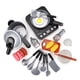 thumbnail image 1 of Juguete de cocina, 24 piezas Juego de rol para niños Juguete de rol Juguete de cocina Rendimiento de primer nivel, 1 of 8
