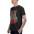 thumbnail image 6 of Man T Shirt Comfy Short Sleeve Outdoor Fishing Crewneck Black T Shirts, 6 of 6