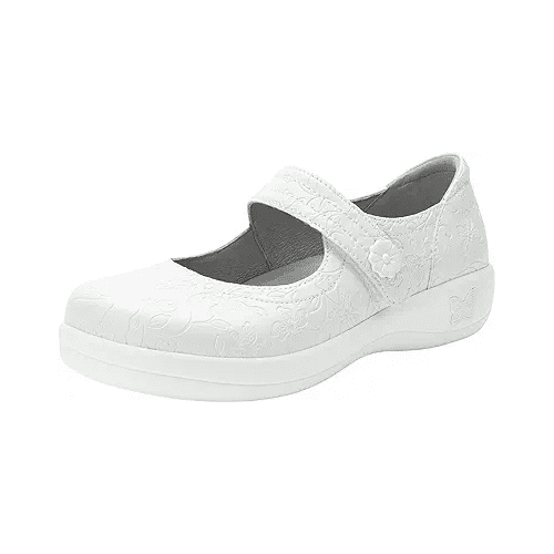 Alegria Kourtney Shoes - Women's, Embloom White 42 M