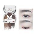 thumbnail image 1 of 3 Colors Eye Brow Powder Long-Lasting Waterproof, Tinted Eyebrow Powder Fill & Sculpt Full Eyebrow for Women,With Mirror, 1 of 5
