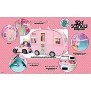 Na Na Na Surprise 575672EUC Kitty Cat Camper Playset Pink