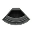 thumbnail image 4 of Wise BM11028-1B-890 Premier Series Pontoon 28-Inch Radius Corner Seat Base Only, Slate, 4 of 5