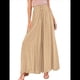 thumbnail image 1 of Pantalones Casuales para Mujer, con Cintura Elástica y Pierna , con Bolsillos. Caqui XL, 1 of 9