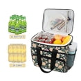 thumbnail image 3 of Pink Cute Flower Insulated Lunch Bag 15L Cooler Box for Women Men Work Camping Beach Travel, 3 of 7
