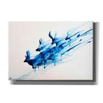 Epic Graffiti 'Caligo' by Marc Allante, Giclee Canvas Wall Art, 26"x18"