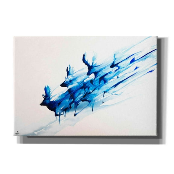 Epic Graffiti 'Caligo' by Marc Allante, Giclee Canvas Wall Art, 26"x18"