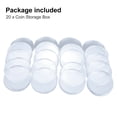 thumbnail image 7 of Cheers.US 20Pcs 46mm Coin Holder Capsules Clear Round Plastic Coin Container Case for Coin Collection Supplies, 7 of 7