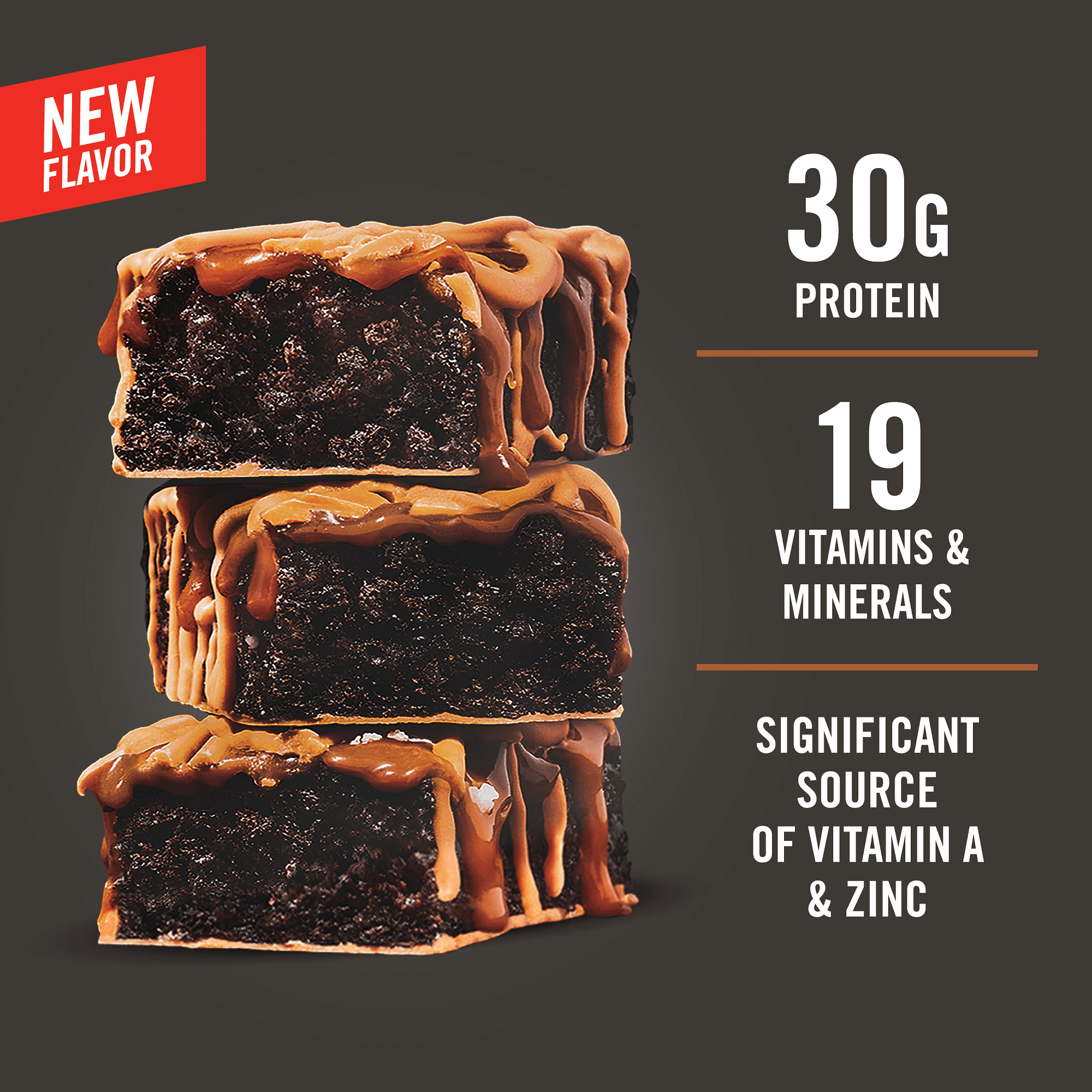 MET-Rx Big 100 Protein Bar, Meal Replacement Bar, 30G Protein, Salted Caramel Brownie Crunch, 3.52 oz (Pk of 4)