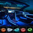 thumbnail image 1 of Tal Discount Car Interior Led Lámpara decorativa El cableado Tira de neón, para Auto Diy Flexible Ambiente Luz Usb Party Atmósfera Diodo (rojo 5m) XianweiShao 8390611313616, 1 of 1