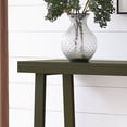 thumbnail image 5 of Kings Brand Furniture Emma Wood Console Sofa Table with Storage Shelf for Entryway, Hallway, Behind The Couch, Living Room, Foyer, Bedroom (Caviar, 44 inches), 5 of 6