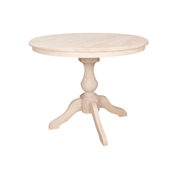 BingLTD - 30" D x 30" H Wilmington Dining Table (TT3001 / B-R2901-RW-UNF)