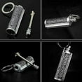 thumbnail image 4 of 1PCS Permanent Match Keychain Lighter, Forever Metal Match Lighter, Waterproof Flint Fire Starter, Fuel Not Included, Gold, 4 of 8