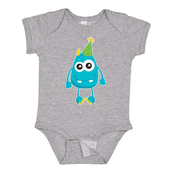 Inktastic Blue Monster Boys or Girls Baby Bodysuit