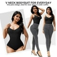 thumbnail image 5 of ANYFIT WEAR Backless Bodysuit Shapewear for Women Full Body Shaper Tummy Control Butt Lifting Seamless V Neck Slimming Tank Top, 5 of 5