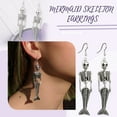 thumbnail image 2 of Daolelai Earrings Skull Skeleton Earrings, 2 of 9