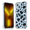 thumbnail image 1 of Black White Cow Print Clear Case for iPhone 13,Aesthetic Art Design Case for Men Women,Unique Soft Transparent TPU Bumper Case Cover, 1 of 5