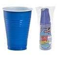thumbnail image 3 of Party Dimensions 12 Oz Solid Blue Coex Plastic Cups - 20 COUNT, 3 of 4
