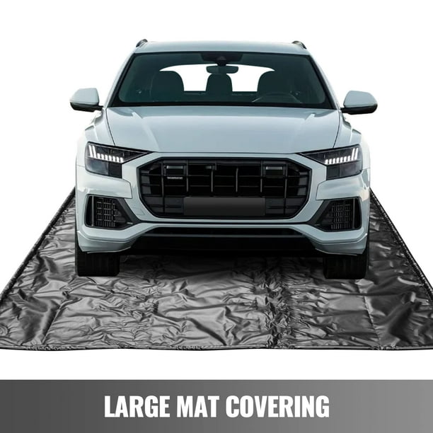 Happy Garage Floor Containment Mats 8 6 X 20 Mat Black For Heavy Duty Small Midsize Suv Truck Ca