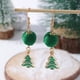 thumbnail image 3 of Pendientes para mujeres, adolescentes y niñas, colgantes, festivales de Navidad, regalos de joyería para hija, Acción de Gracias, 3 of 5