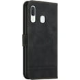 thumbnail image 2 of Campatible with Samsung Galaxy A20 Case, Galaxy A30 Wallet case with Card Holder Kickstand Magnetic Premium PU Leather Flip Shockproof Protective Case for Samsung Galaxy A20 / A30 Black HX, 2 of 7