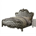 thumbnail image 2 of ACME Versailles II Queen Bed, Silver PU & Antique Platinum (1Set/3Ctn)-Color:Silver PU & Antique Platinum,Quantity:1,Style:Vintage/Traditional, 2 of 6