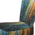 thumbnail image 4 of Designart « Bold Breeziness Colorful Mid Century Elegance I » Fauteuil d'Appoint Rembourré Multicolore de Style Mi-Siècle - Fauteuil à Accoudoirs Moderne Mi-Siècle pour Salon, 4 of 7
