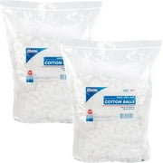 Cotton Balls. Case of 4000 Medium Cotton Balls for Wound Care. Soft and Absorbent, 100% Cotton. Non-sterile Cotton. Soft, White, Single use, Latex-Free.