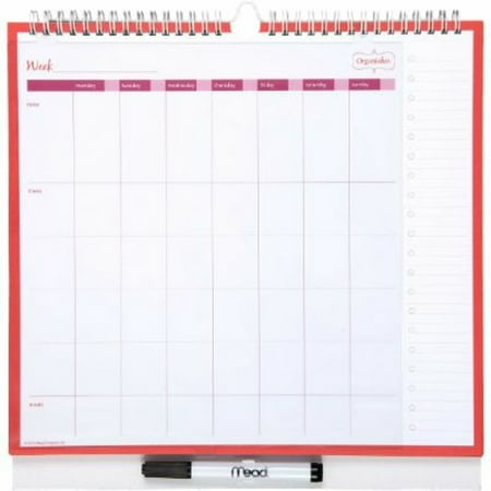 Weekly Wall Calendar - Mead Organizher Weekly Wall Calendar - Organizher