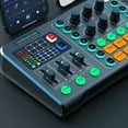 thumbnail image 2 of pitrice DJ Mixer Sound Mixer Board Condenser Mic OTG Lossless Transmission for Home Computer Recording Special, 2 of 8