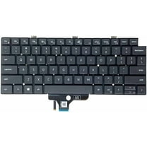 New US Black English Backlit Backlight Laptop Keyboard (Without palmrest) for Dell Latitude 5320 5330 7320 7330 01828G