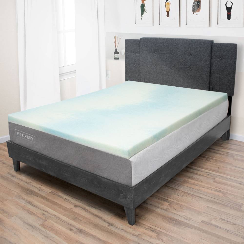 Details about   Best Price Mattress 3 Inch Egg Crate Memory Foam Topper with Full 