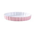 thumbnail image 1 of Pizza Baking Pan Ceramic Household Oven Microwave Oven Special Plate Baking Cake Mold High Temperature Resistant Cheese Rice Plate, 1 of 3