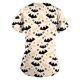 thumbnail image 3 of Womens Tops Stretchy Fashion Halloween Printed Work With Pocket T-Shirt Short Sleeve Top, 3 of 3