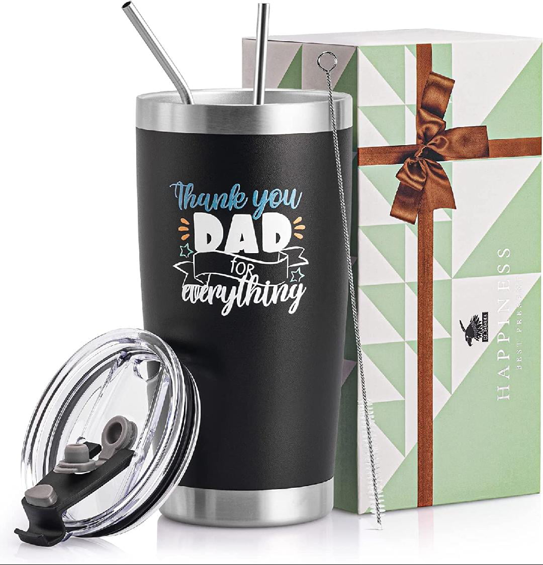 Maustic Dad Gifts from Daughter - Dad I'll Always Be Your Little Girl  You'll Always Be My Hero - Fathers Day Christmas Birthday Gifts for Dad,  Best Dad Gifts, Funny Dad Coffee