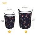 thumbnail image 5 of Daiia Mushrooms3 Round Laundry Basket with Handles Thickened Waterproof Circular hamper,Dirty Clothes Storage Basket for Bedroom,Bathroom,College Dorm-Medium, 5 of 8
