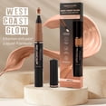 thumbnail image 7 of Profusion Cosmetics West Coast Glow Radiant Liquid Bronzer with Vitamin A & E, Lightweight Buildable Soft Matte Finish, Vegan & Cruelty-Free, 2ml, Newport, 7 of 7