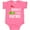 Hot Pink, variant on Inktastic Golfing Daddys Little Putter Boys or Girls Baby Bodysuit
