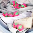 thumbnail image 3 of 2Pcs Clothes Laundry Balls Reusable Vivid Color Labor-saving Effective Multipurpose Remove Hair Plastic Washing Machine Lint Remover Balls Hair Catchers for Home, 3 of 10