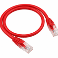 thumbnail image 3 of SANOXY Cables and Adapters; 25ft Cat6 550 MHz UTP Ethernet Network Patch Cable with Clear Snagless Boot, Red, 3 of 5