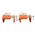 thumbnail image 6 of SUDEG 2 Pack Cabinet Clamps, Cabinet Face Frame Clamps, Claw Clamps for Cabinets, Cabinet Installation Clamps, Cabinetry Clamps with Two Side Screws and Alignment Plates, Orange, 6 of 11