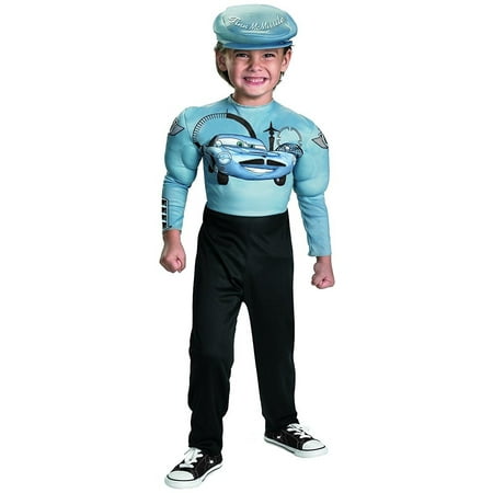 Finn Mcmissile Classic Muscle Costume - Small (4-6), Size: Child XS(3T-4T), S(4-6), M(7-8) By Cars 2 Ship from