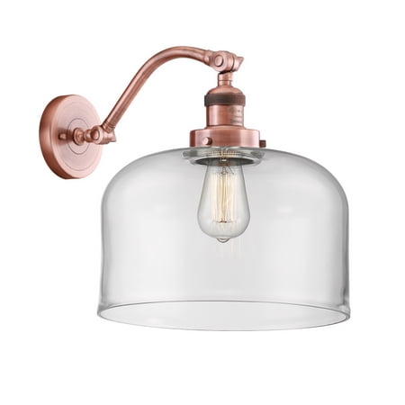 

Innovations Lighting - Bell - 1 Light Wall Sconce In Industrial Style-13 Inches