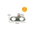 thumbnail image 1 of Motorcycle 16MM stainless steel bracket for waterproof button switch, 1 of 1