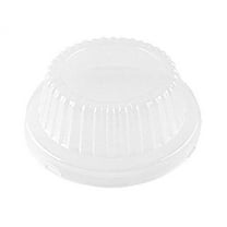 Durable Clear Plastic Dome Lid for 5-3/4" Meat Pot Pie Aluminum Foil Pan 125/PK
