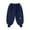 C-Navy4, variant on DHFJKG Winter Kids Sweatpants For Boys Girls Jogger Pants With Thickened Warm Fuzzy Lining For Children Ankle-Tied Trousers Elastic Waist Cozy Pants