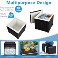 thumbnail image 5 of 10 Gallon Portable Beverage Cooler Storage Box, Insulated Ice Chest for Picnic, Camping and Outdoor Party, 5 of 7